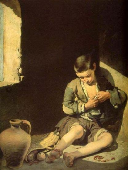 Bartolome Esteban Murillo The Young Beggar Sweden oil painting art